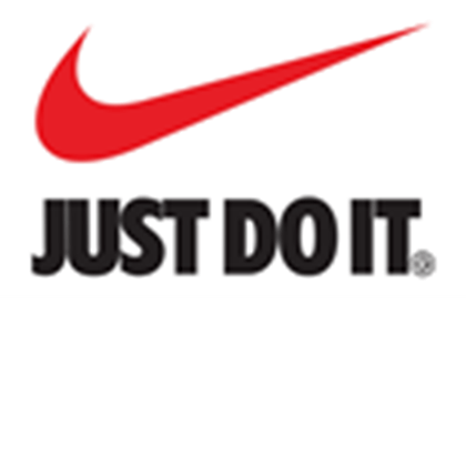 Just Do It Logo - nike-red-just-do-it-logo - Roblox