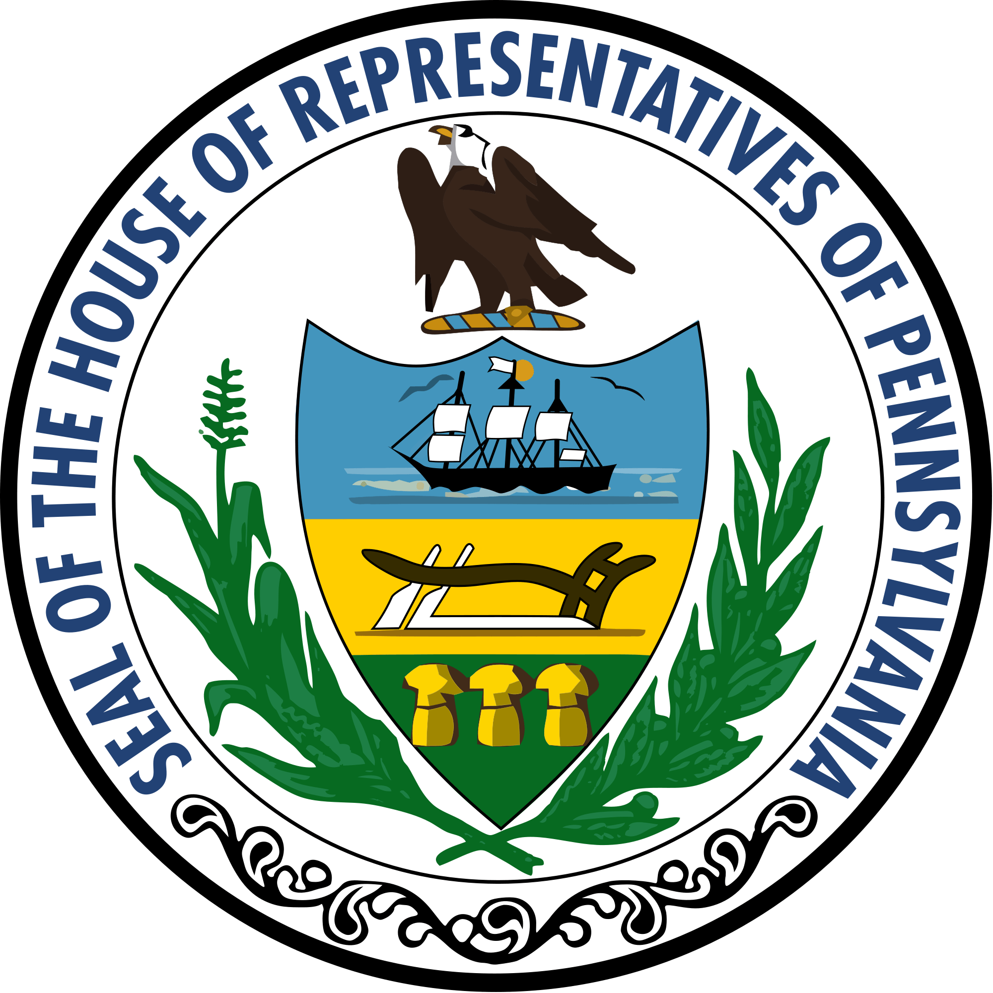 The Pennsylvania Logo - Seal of the Pennsylvania House of Representatives.svg
