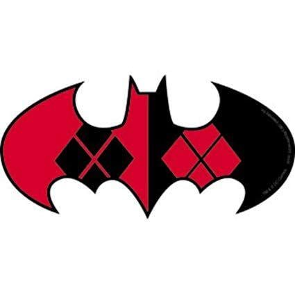 Harley Quinn Logo - DC Comics Harley Quinn Batman Logo 2.5X 5 Die Cut Logo