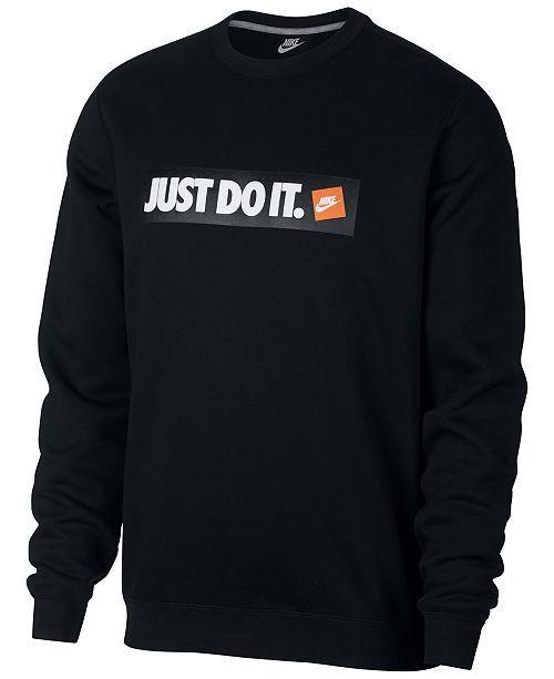 Just Do It Logo - Nike Men's Sportswear Just Do It Logo Hookup - Men's Brands - Men ...