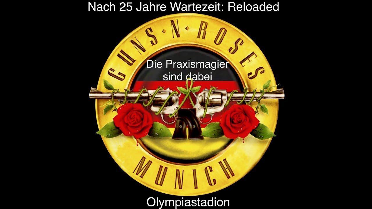Guns N' Roses 6 Logo - Guns N' Roses 6-13-2017 Munich Olympic Stadium Guns 'n Roses ...
