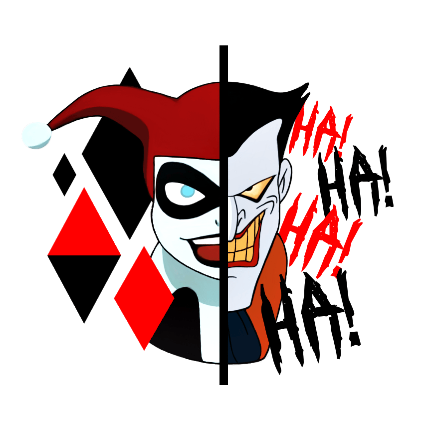 Harley Quinn Logo - Harley Quinn Logo PNG Image Background