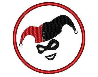 Harley Quinn Logo - Harley quinn patch | Etsy