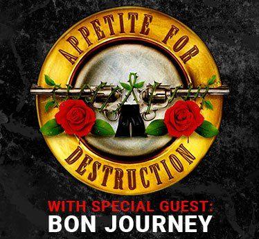 Guns N' Roses 6 Logo - Appetite for Destruction N' Roses Tribute with Special Guest
