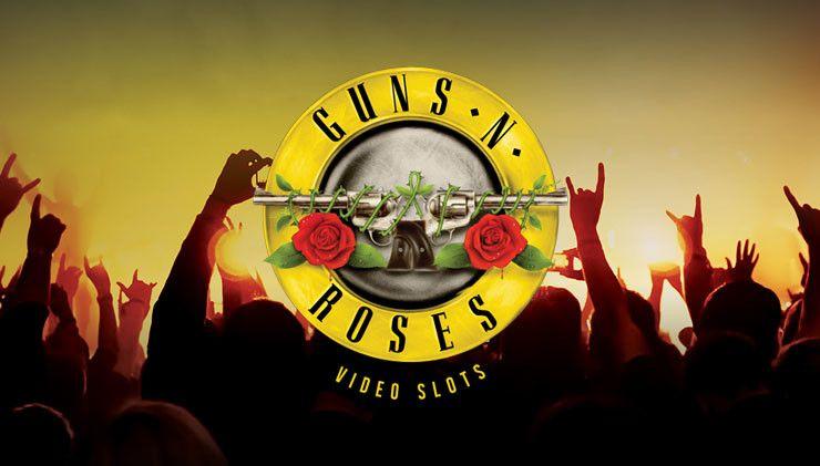 Guns N' Roses 6 Logo - Guns N' Roses Slot Review | 6 Epic Bonuses for 225,000 Coin Jackpots