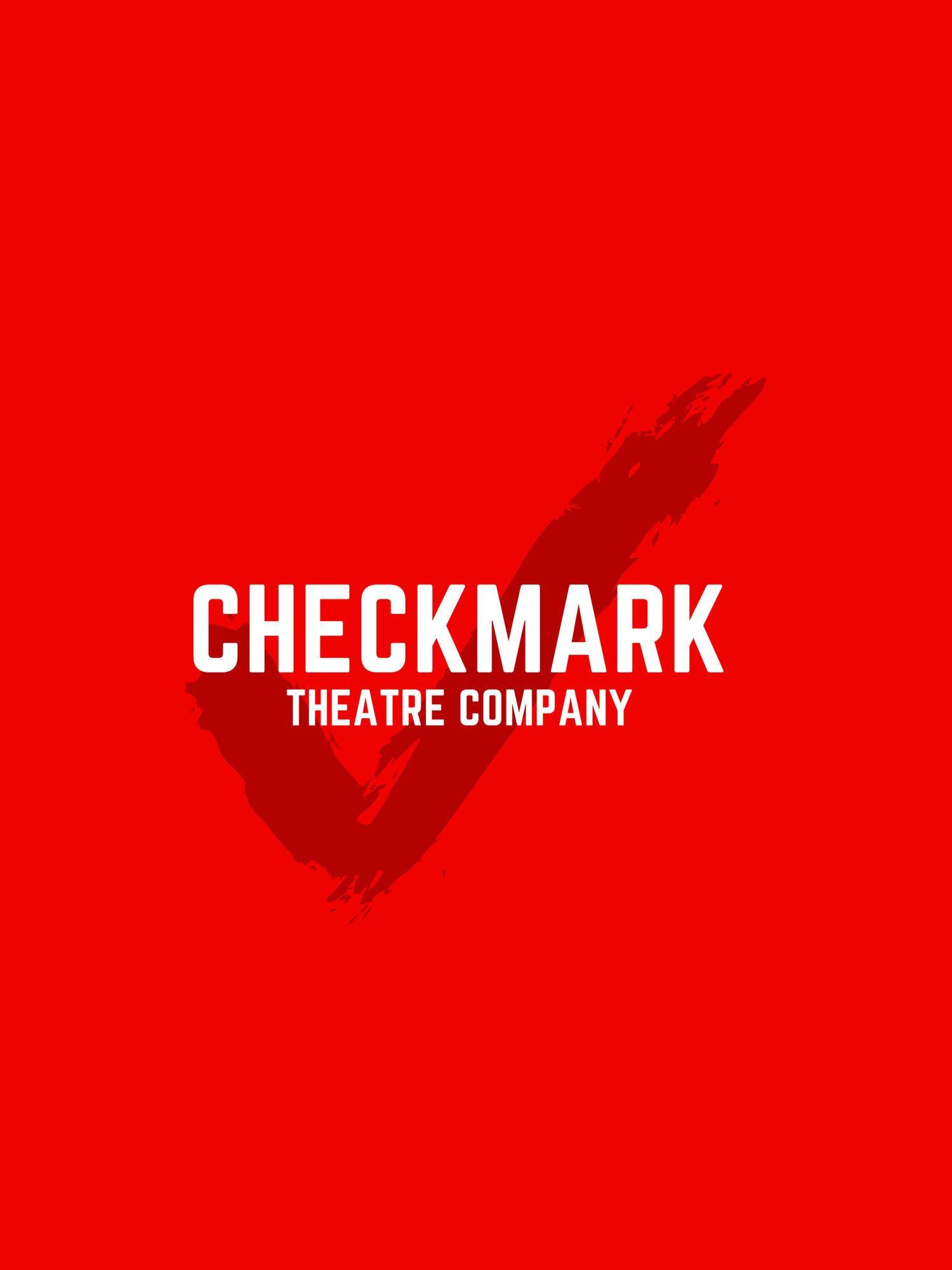 Red Check Mark Company Logo - Checkmark Theatre Company