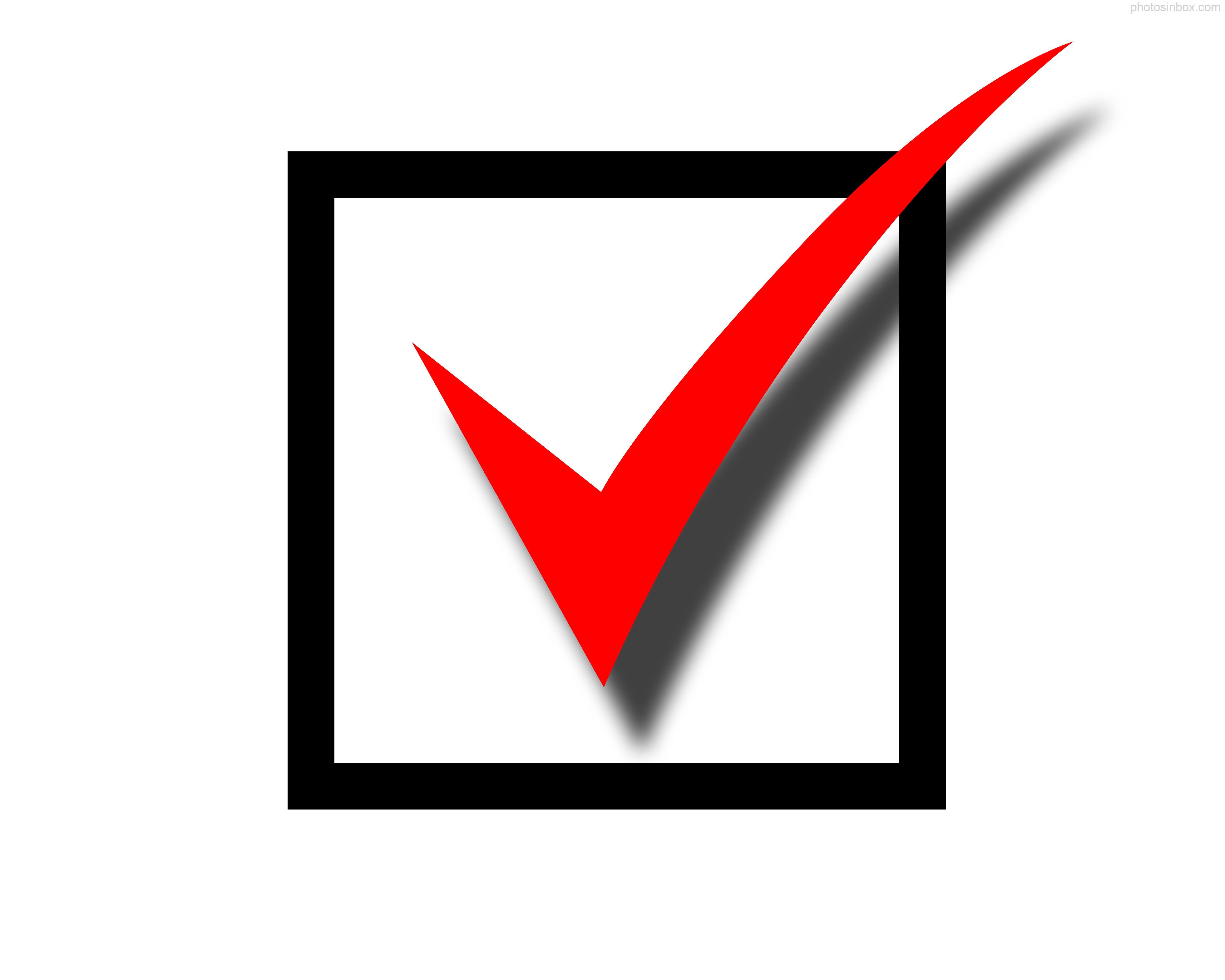 Red Check Mark Company Logo - Choosing a Plastic Injection Molding Company – Vision Plastics, Inc.