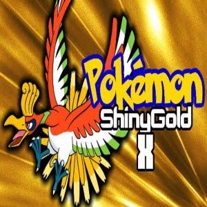 Gold X Logo - Pokemon Shiny Gold X ROM Hack GBA Game Page