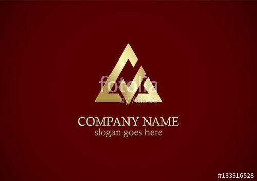 Red Check Mark Company Logo - triangle check mark gold logo