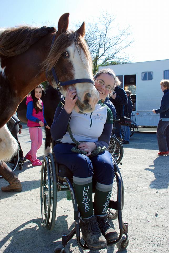 Blue Horse and Driver Logo - Para Carriage Driving World Championships | Pledge SportsPledge Sports