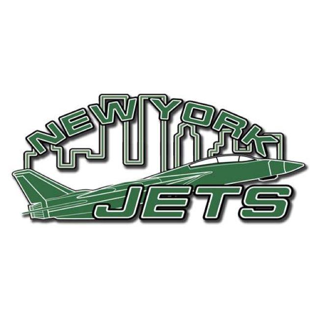 NFL Jets Logo - Retro NY Jets logo. NY Sports. New York Jets, Jet, Jets football