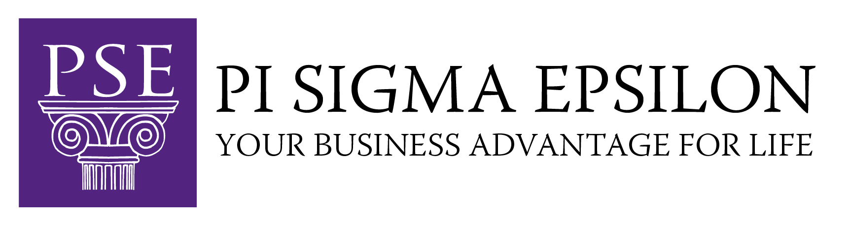 Epsilon Logo - Pi Sigma Epsilon. Fraternitys, Marketing and Management