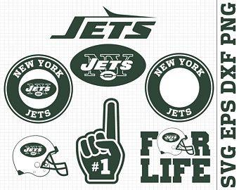 NFL Jets Logo - Jets logo | Etsy