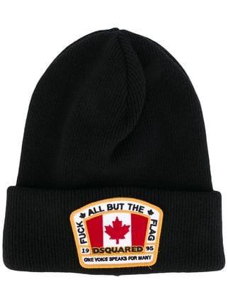 DSQUARED2 Logo - Dsquared2 logo patch beanie hat £225 - Fast Global Shipping, Free ...