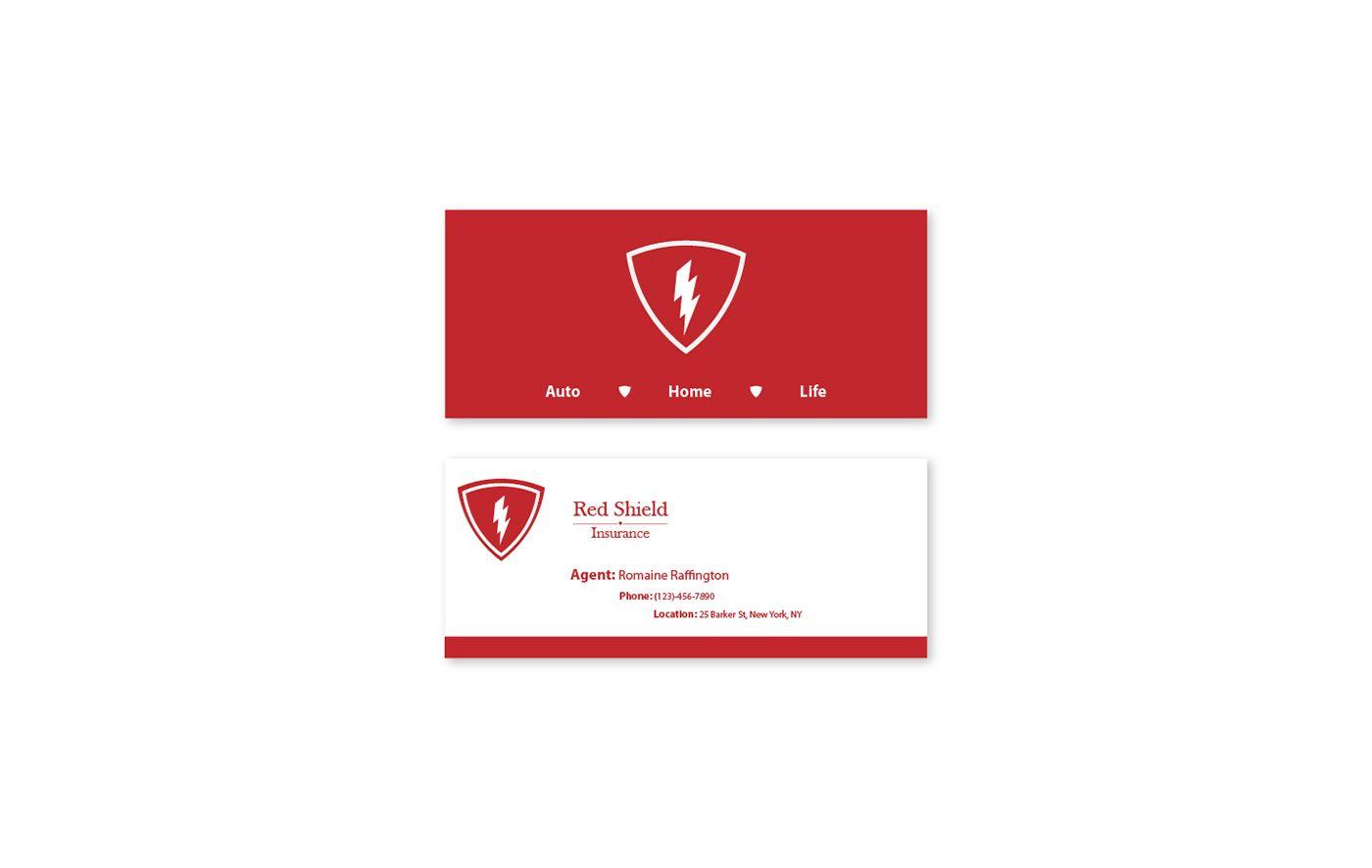 Red Shield Insurance Logo - Red Shield Insurance on Behance