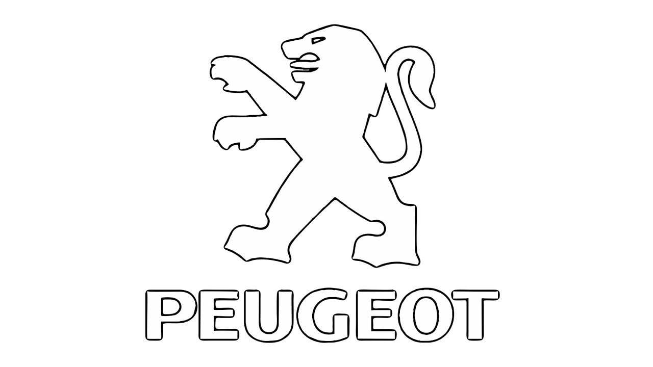 Peugeot Logo - How to Draw the Peugeot Logo (symbol, emblem) - YouTube