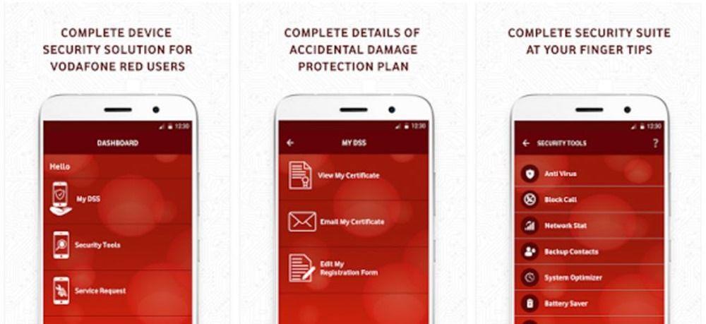 Red Shield Insurance Logo - Vodafone India Launches Red Shield' Insurance Program