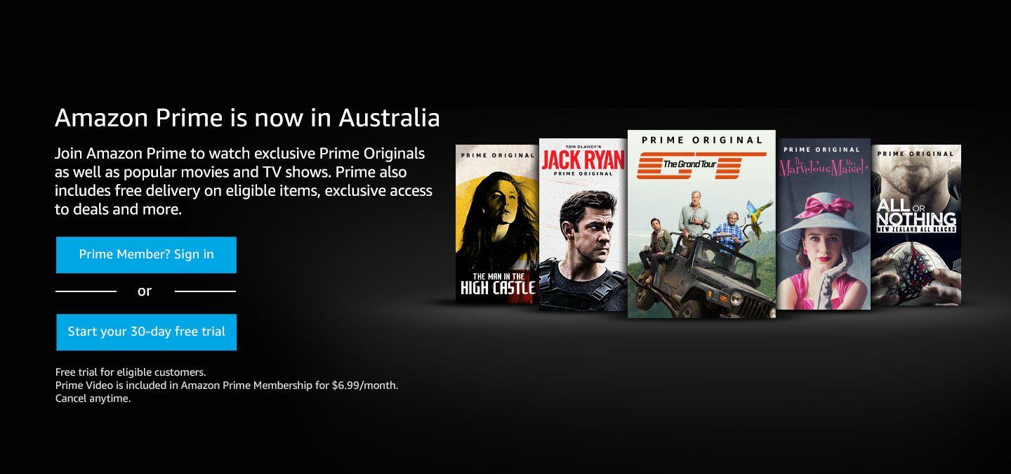 Amazon Prime Movies Logo - Amazon.com.au: Prime Video: Everything Else