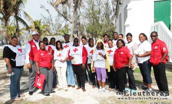 Bahamas Red Cross Logo - Bahamas Red Cross take to the streets, with Eleutheran 'peer educators'