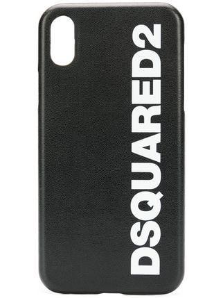 DSQUARED2 Logo - Dsquared2 logo print iPhone X case $105 - Buy SS19 Online - Fast ...