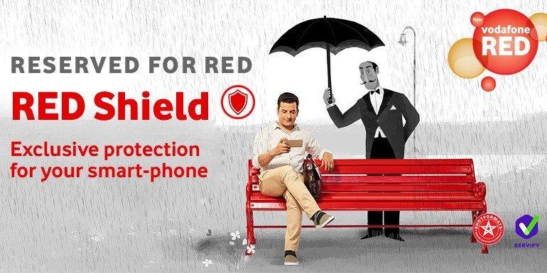 Red Shield Insurance Logo - Vodafone RED Shield launched with mobile security solution and Insurance
