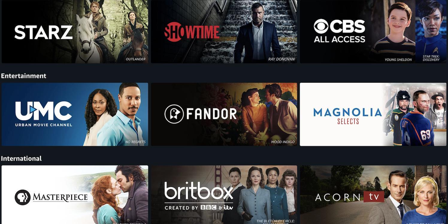 Amazon Prime Movies Logo - Amazon Prime Channels: The 18 Best Channels for TV and Movies