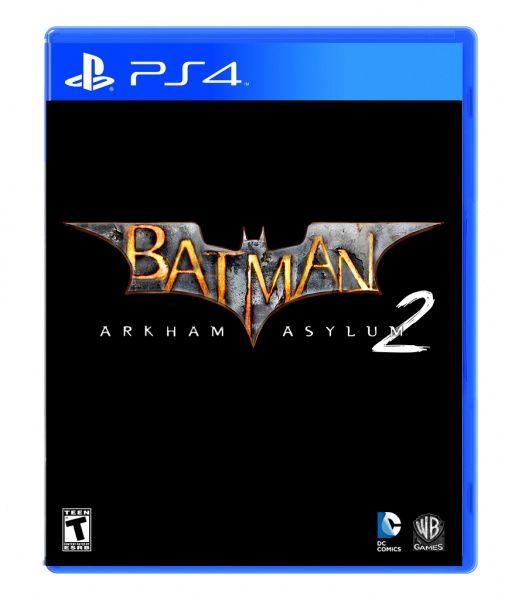 Batman Arkham Asylum Logo - Batman: Arkham Asylum 2 PS4 Box Art PlayStation 4 Box Art Cover by ...