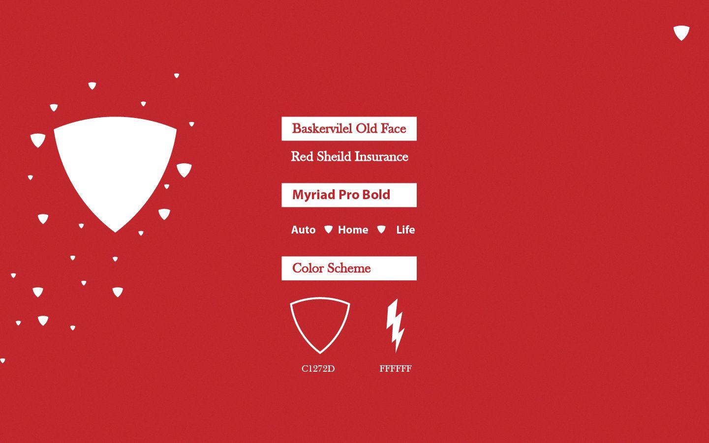 Red Shield Insurance Logo - Romaine Raffington - Graphic Designer - Red Shield Insurance - Branding