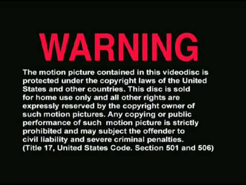 Warning Logo - FBI Warning Logo (1990-2007) - YouTube