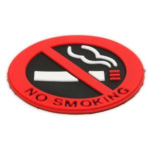 Warning Logo - 5x Mini NO SMOKING Sign Warning Logo Rubber Adhesive Stickers Car