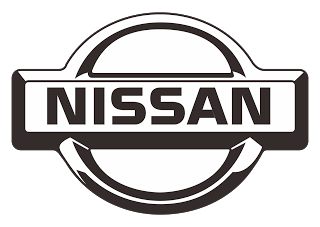 Nissan Car Logo - Vector logo download free: Nissan Black white Design Logo Vector ...