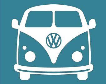 VW Van Logo - Vw bus decal