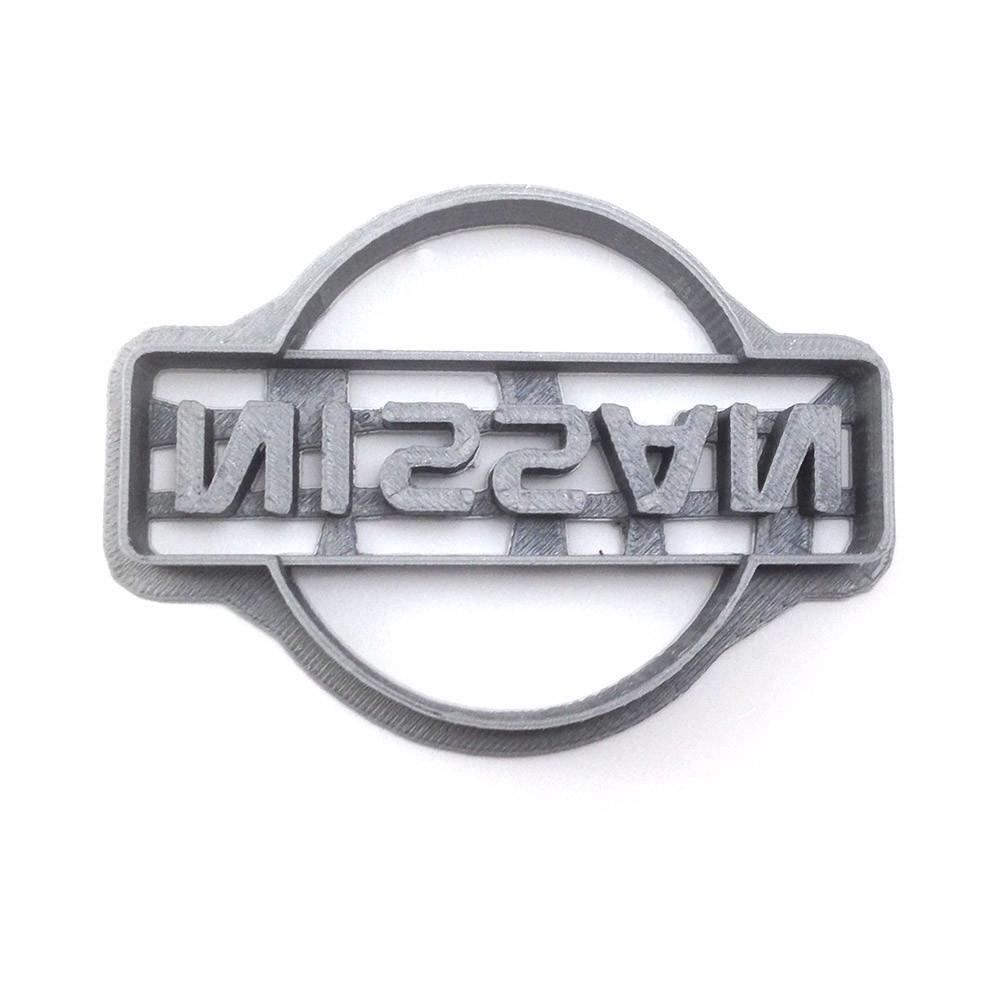 Nissan Car Logo - Nissan Car Logo Cookie Cutter