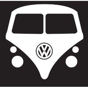 VW Van Logo - VW Van Stickers [vw-van] - $3.00 : SassyStickers.com, Custom Vinyl ...