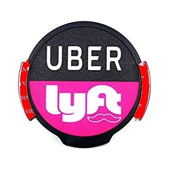 New Uber Driver Logo - Lyft Uber Sign Logo Sticker Decal Reflective Bright