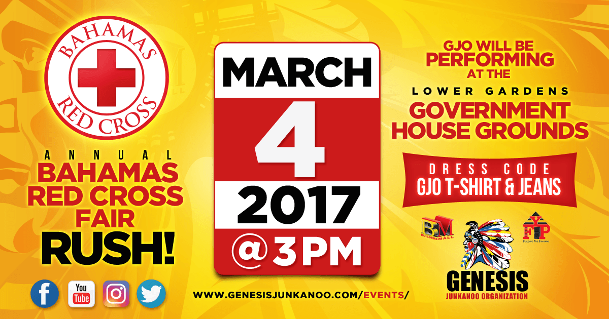 Bahamas Red Cross Logo - Upcoming Events | 2017 BAHAMAS RED CROSS FAIR RUSH! | Genesis ...