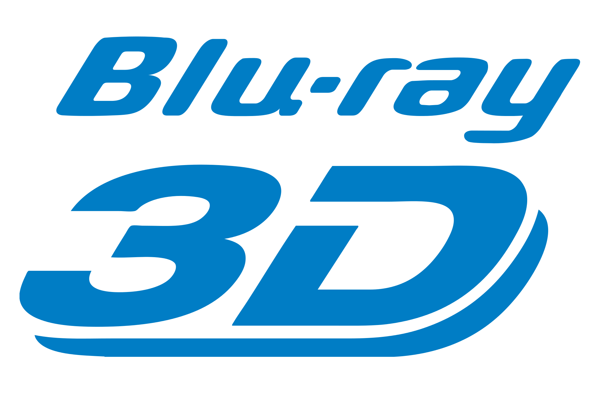 Blu-ray Logo - File:Blu ray 3d (logo).svg - Wikimedia Commons