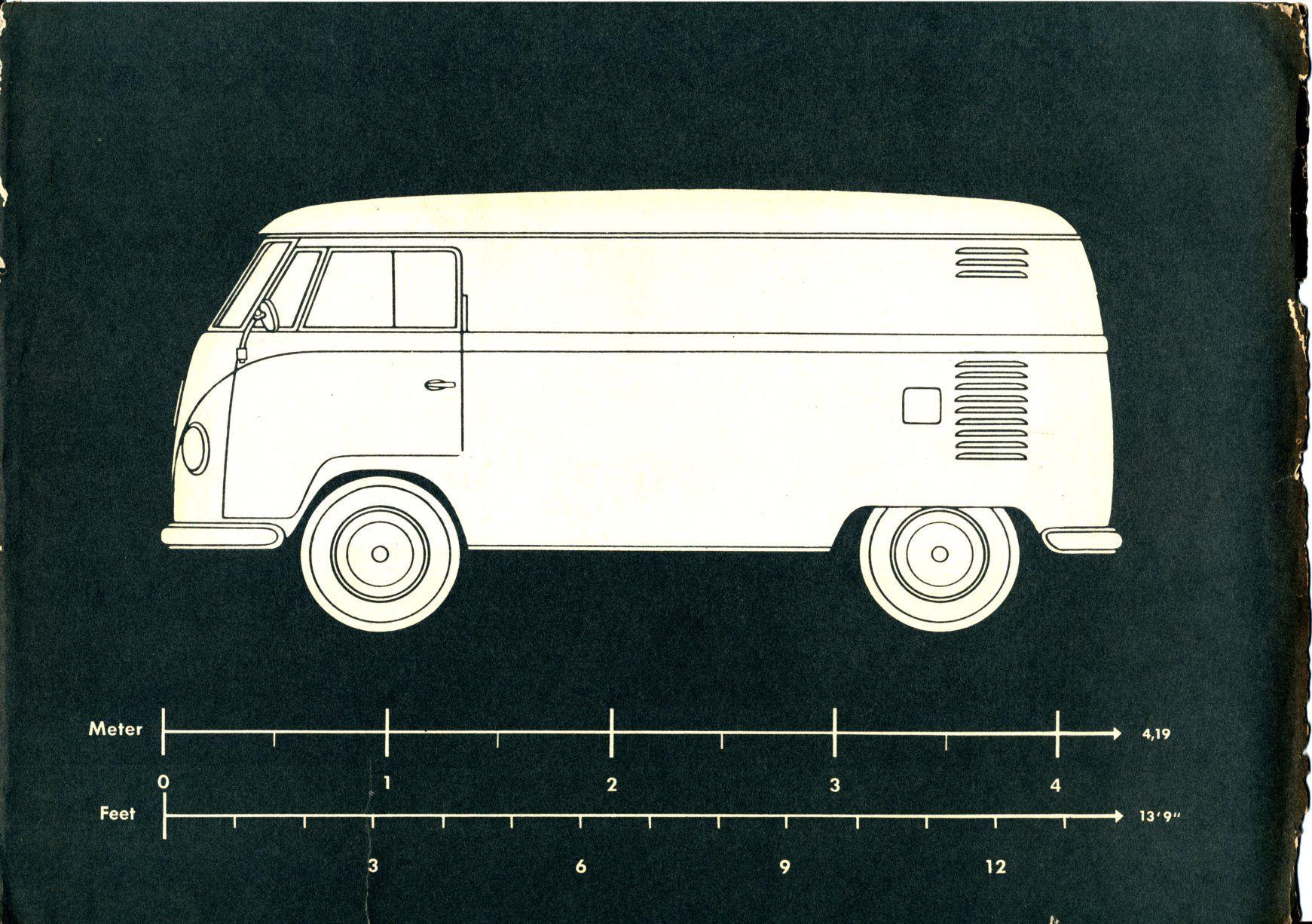 VW Van Logo - TheSamba.com :: VW Archives - 1957 VW Panelvan Logo Template