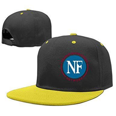 Grey Yellow Circle Logo - GinaR^ 140g N F Circle Logo Cool Children's Hip Hop Baseball Cap ...