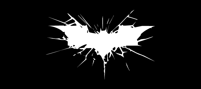 Dark Knight Bat Logo - The new Batman logo: The Dark Knight Rises. down with design