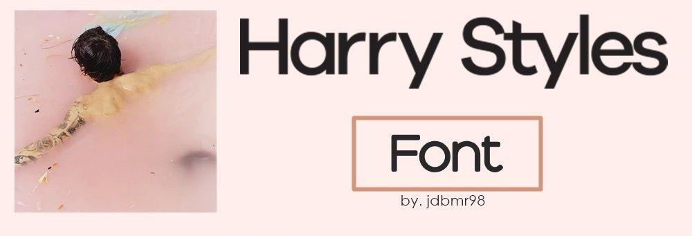 Harry Styles Logo - Harry Styles Font
