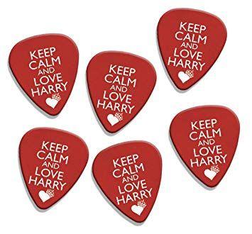 Harry Styles Logo - Keep Calm And Love Harry Styles One Direction 6 X Loose Logo Guitar