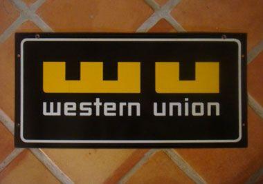Old Western Union Logo - Draplin Design Co.: An Old Western Union Sign