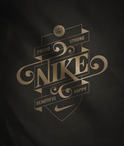 Nike Strong Logo - Typography by Mats Ottdal | Nike collection | Pinterest | Typography ...