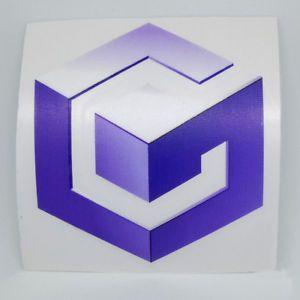 Nintendo GameCube Logo - Nintendo GameCube Logo Sticker Vinyl Decal - NO Video Game Console ...