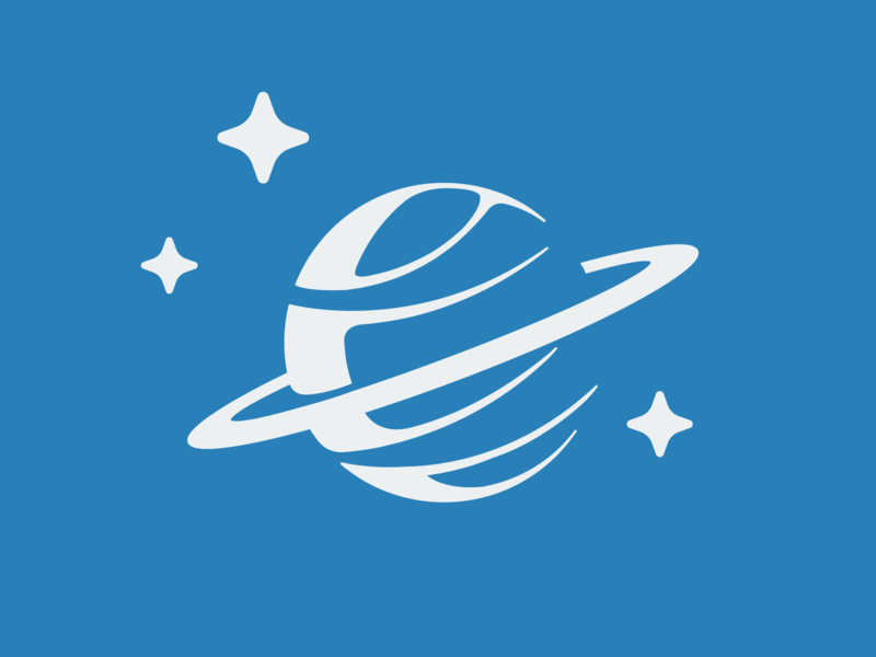 Planet Saturn Logo - The Rings of Saturn by Christopher Patty | Dribbble | Dribbble