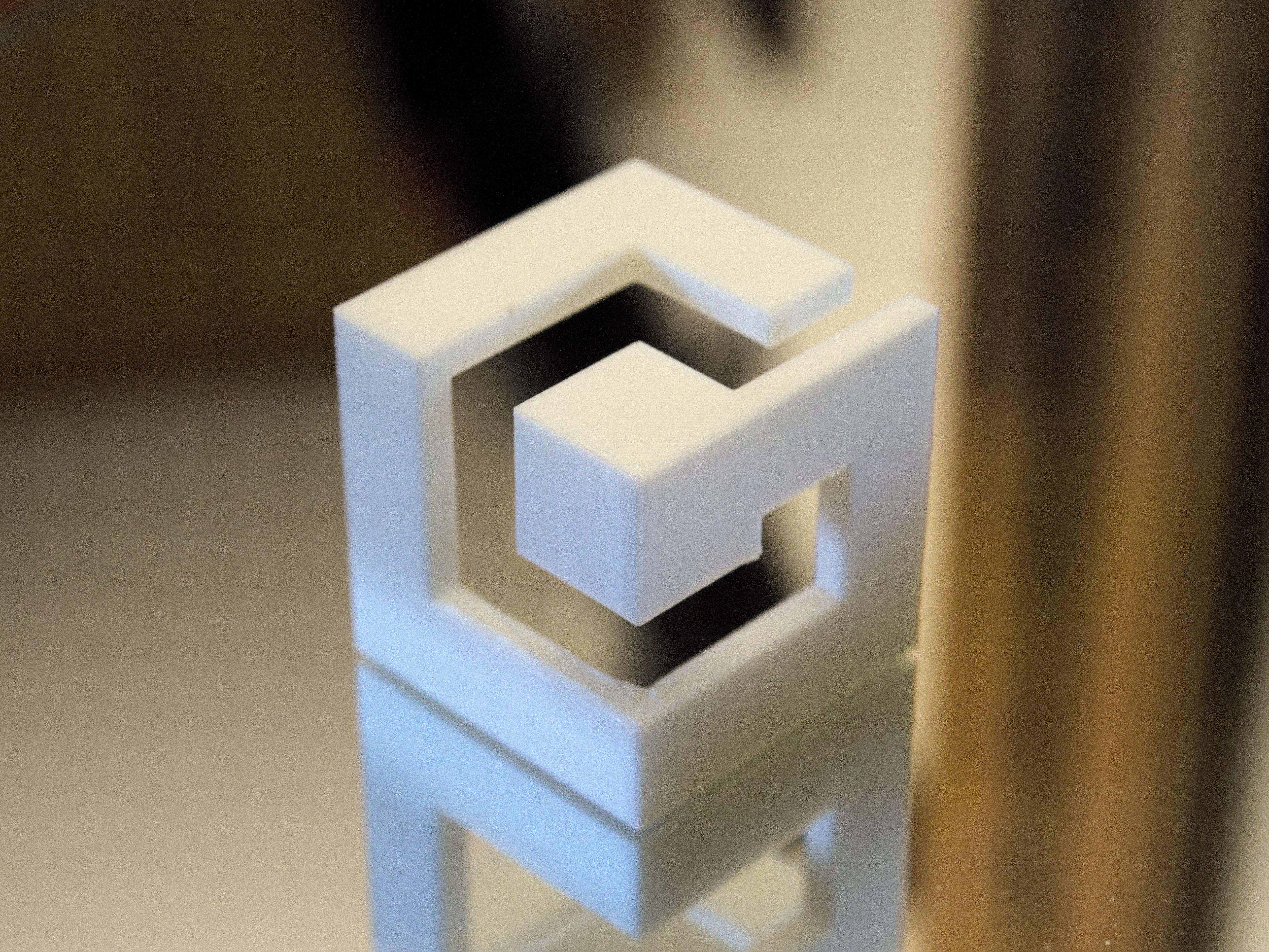 Nintendo GameCube Logo - Nintendo Gamecube Logo (In 3D!) by Lazerlord - Thingiverse