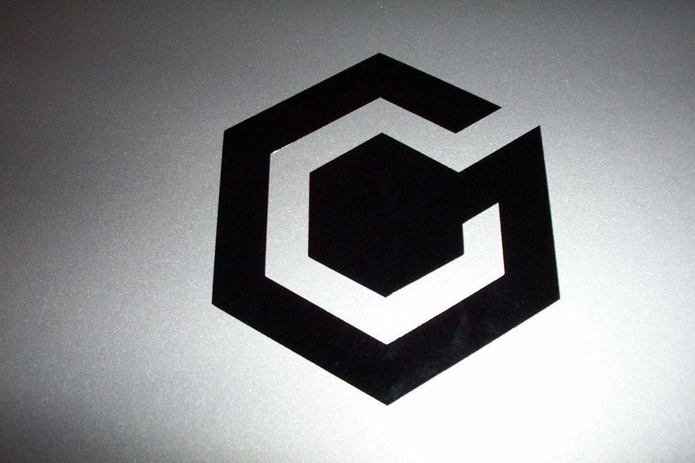 Nintendo GameCube Logo - Nintendo GAMECUBE Cube Logo Vinyl Decal Sticker BLACK | eBay