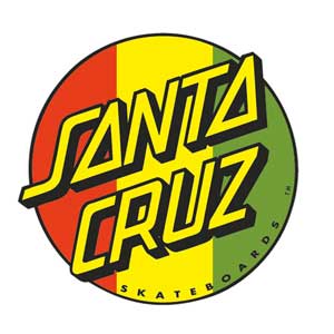 Santa Cruz Skateboards Logo - Santa Cruz Skateboards - Stickers