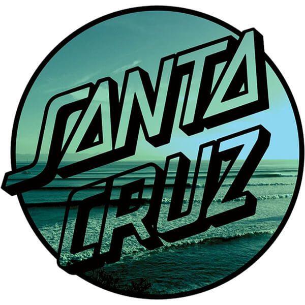 Santa Cruz Skateboards Logo - Santa Cruz Skate Stickers